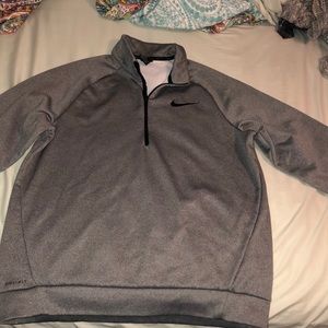 Nike Grey Men’s 1/2 zip